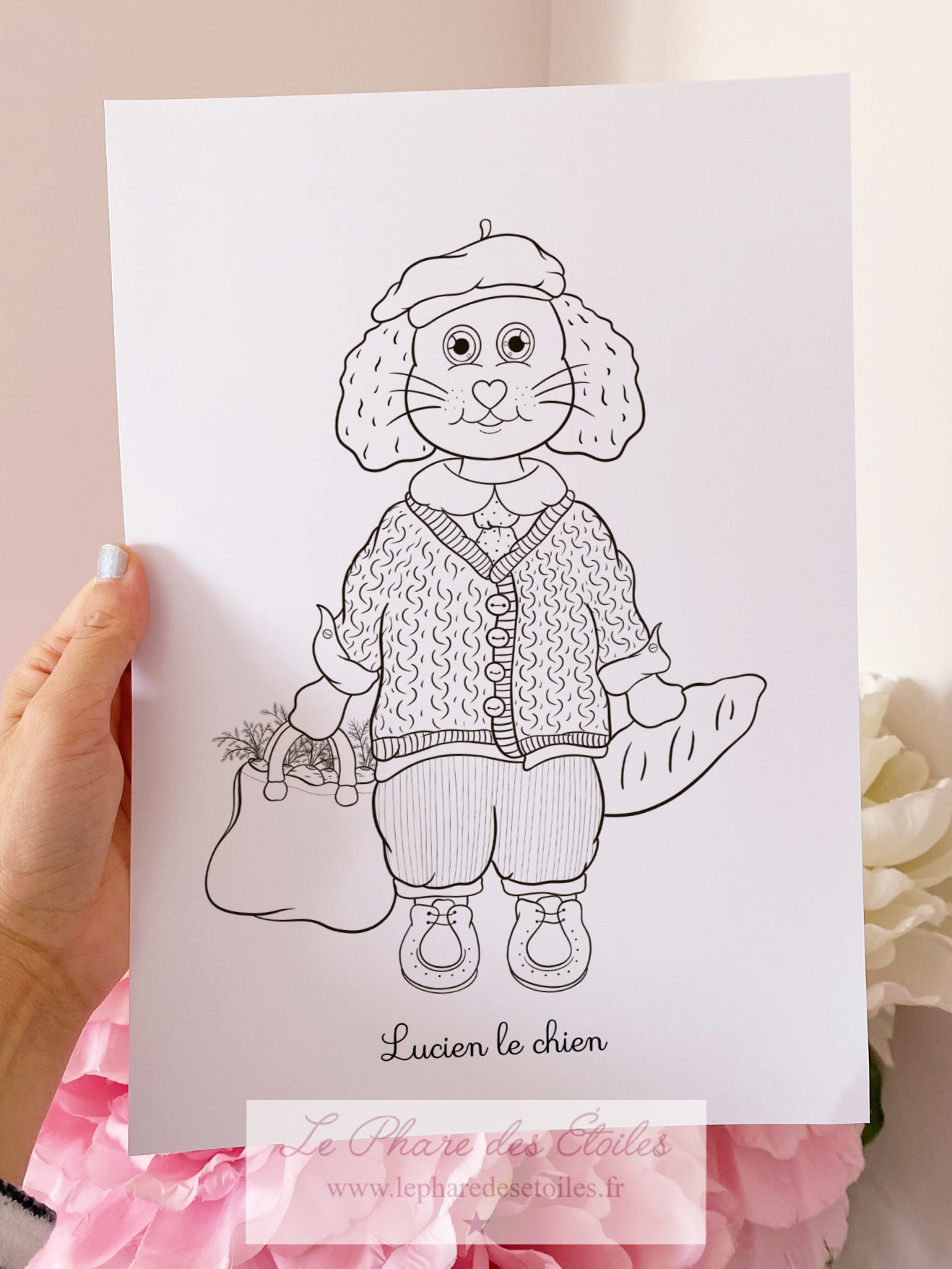 11 Illustrations à Colorier et Encadrer | Volume 2