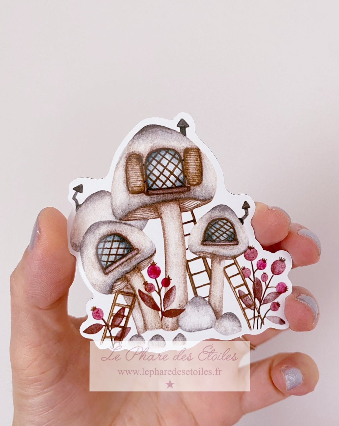 Coprin d'Encre Noir | Magnet Illustré