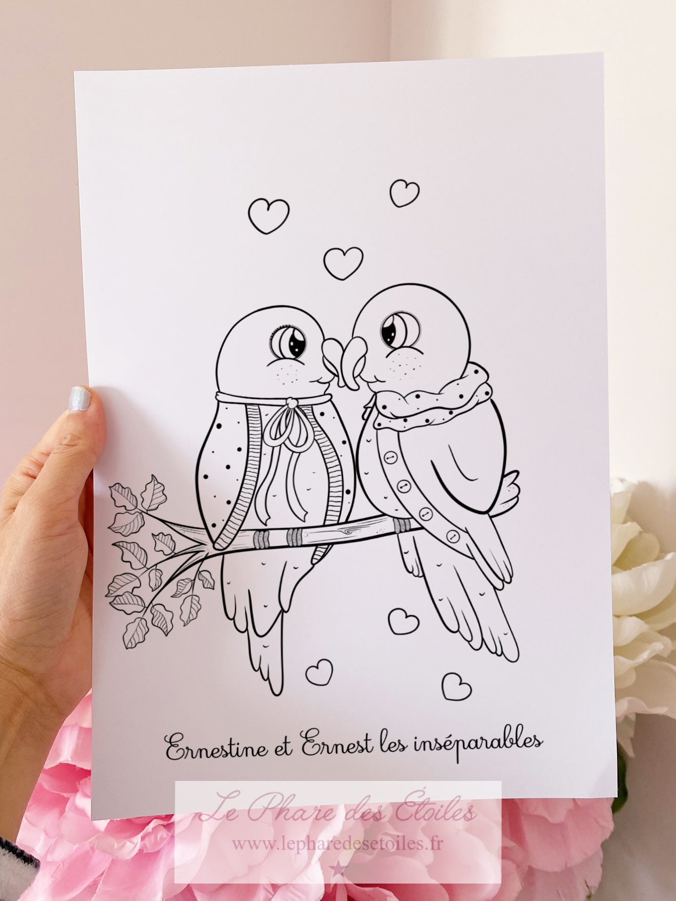 11 Illustrations à Colorier et Encadrer | Volume 2