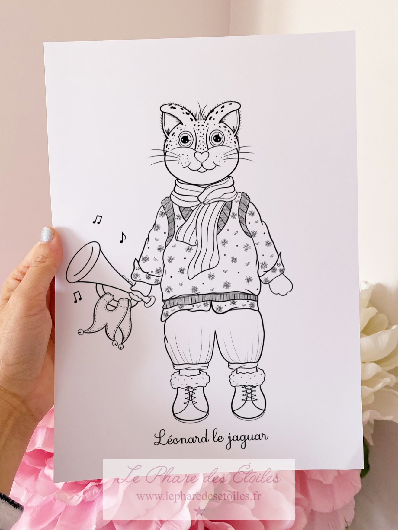 11 Illustrations à Colorier et Encadrer | Volume 2