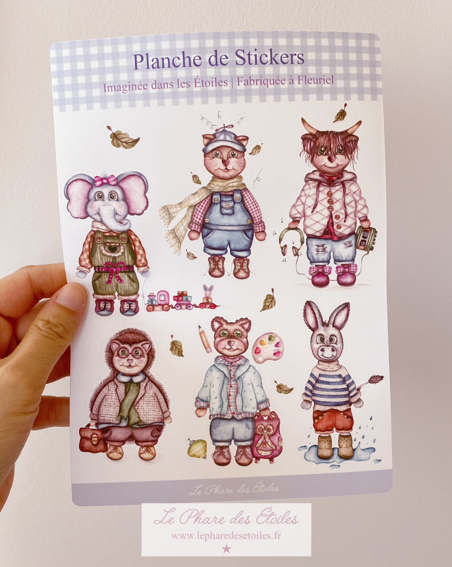 Lot de 4 Planches de Stickers -60%