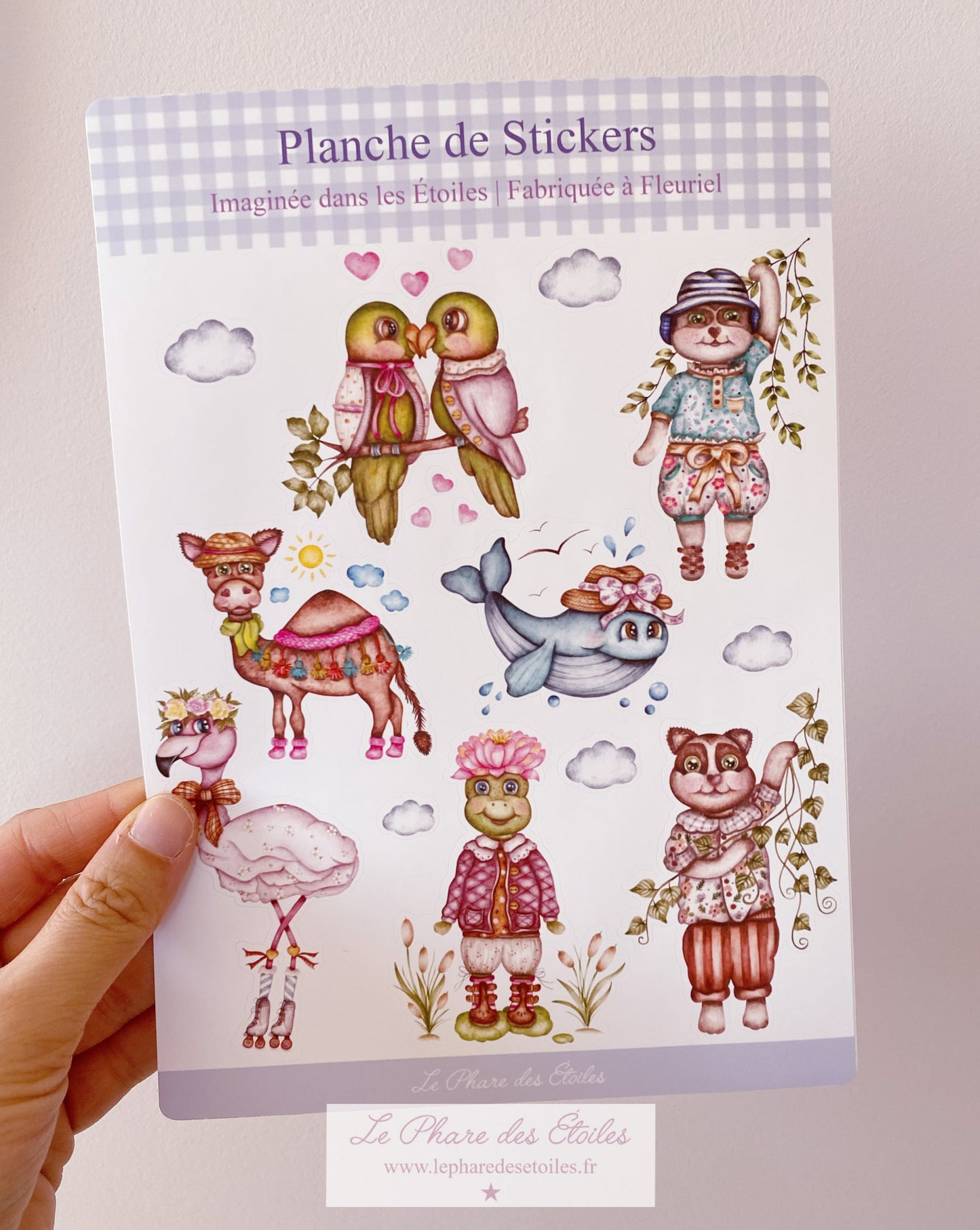 Lot de 4 Planches de Stickers -60%