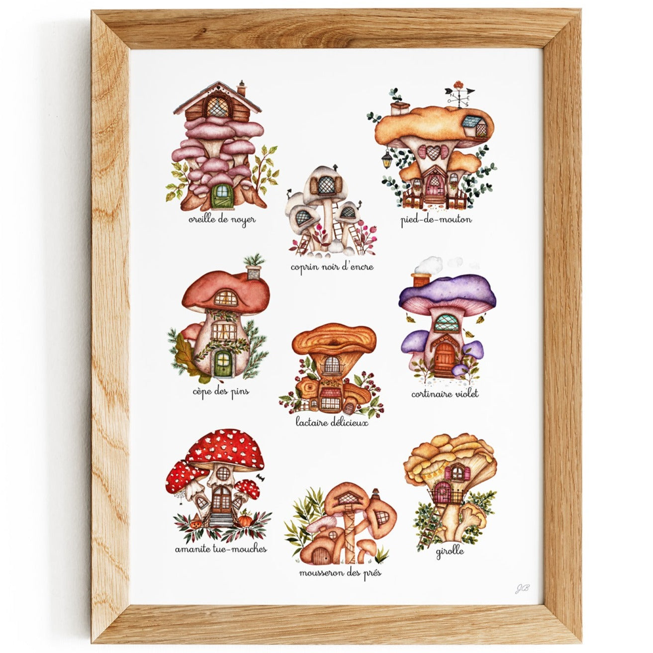 Les Champignons | Affiche