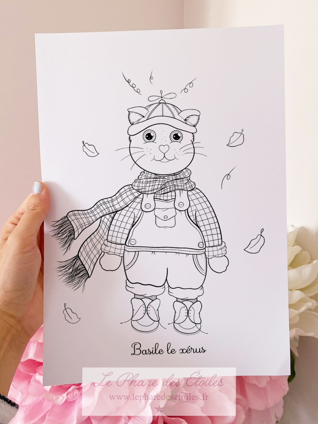 15 Illustrations à Colorier et à Encadrer | Volume 1