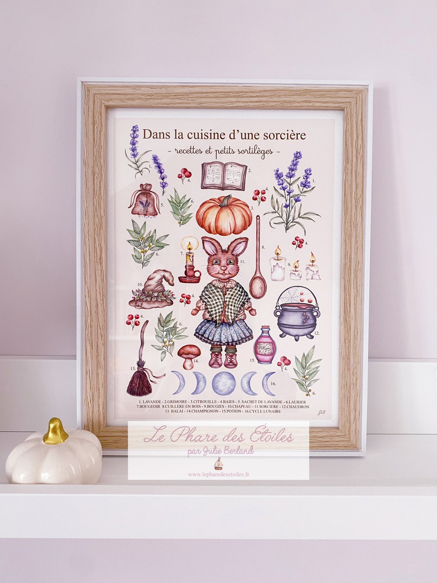Cottage Witch | Cadre + Affiche -20%