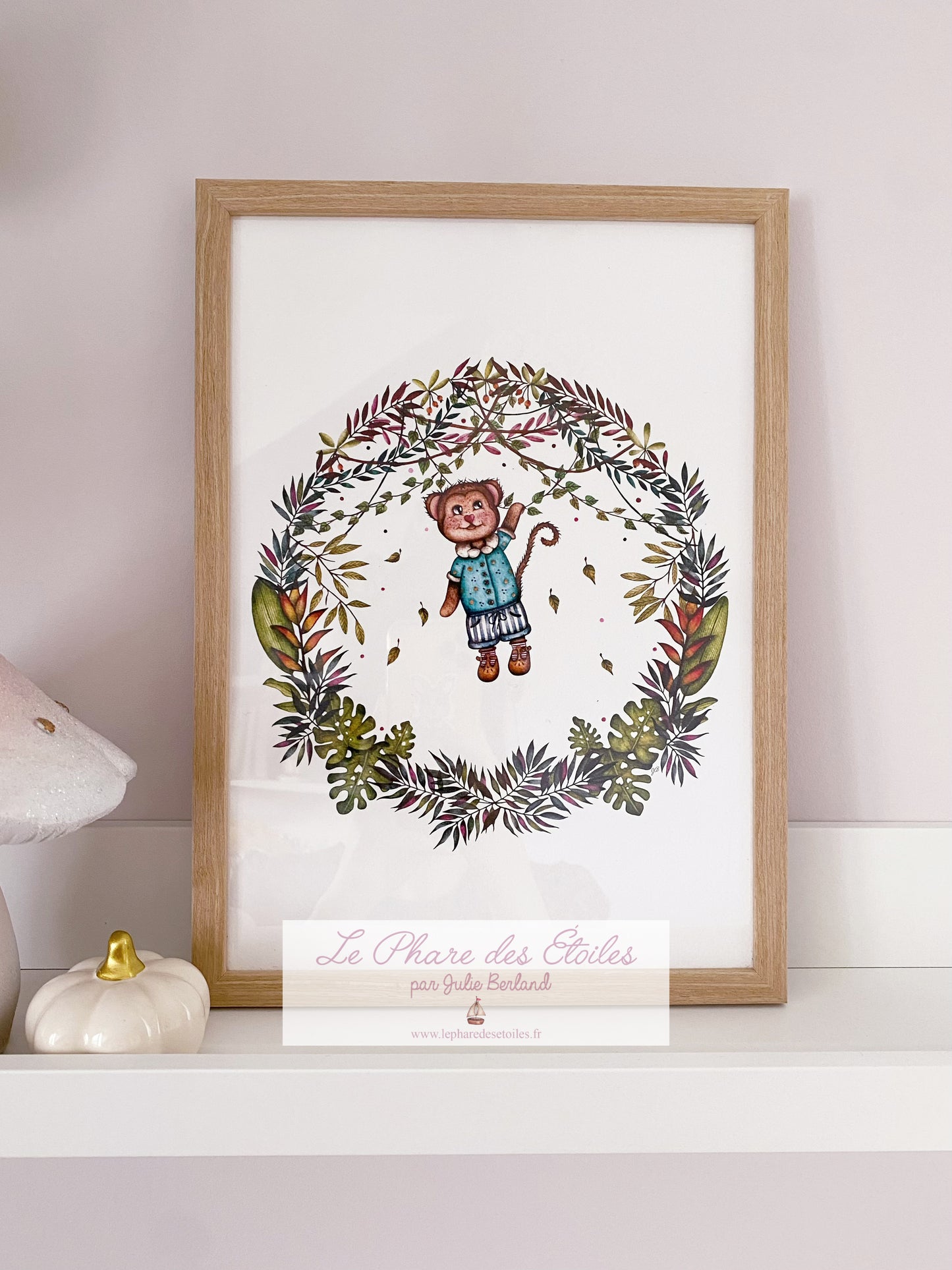 Gaston | Cadre + Affiche -60%