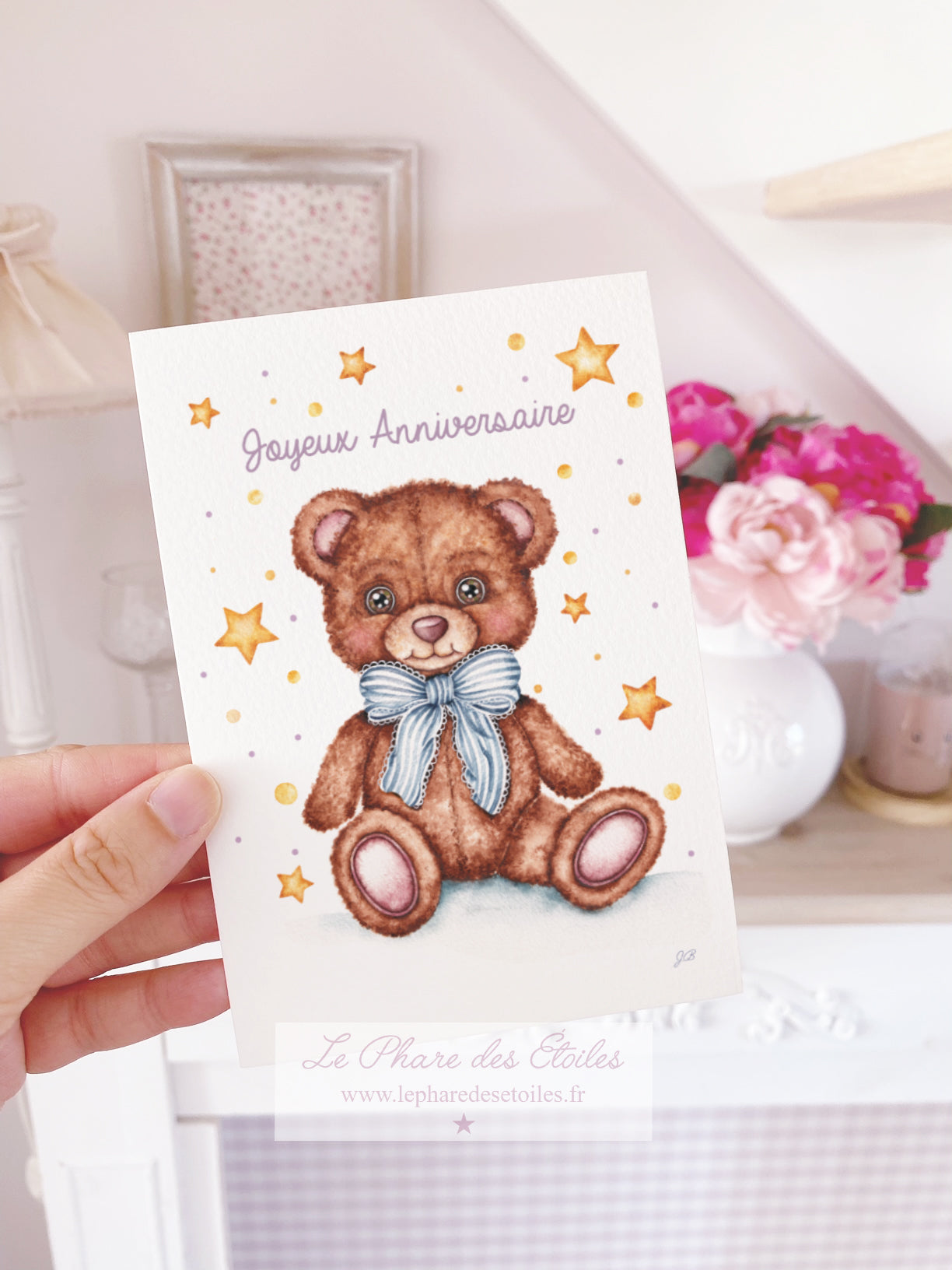 Mon Doudou Ourson| Carte Joyeux Anniversaire -30%