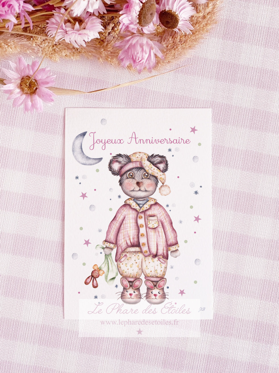 Mariette le Koala | Carte Joyeux Anniversaire