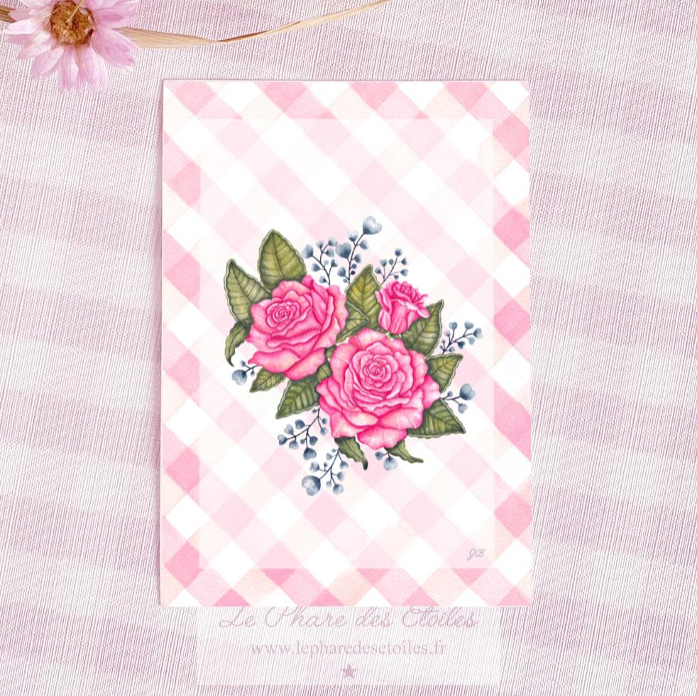 Romantique| Carte Illustrée -20%