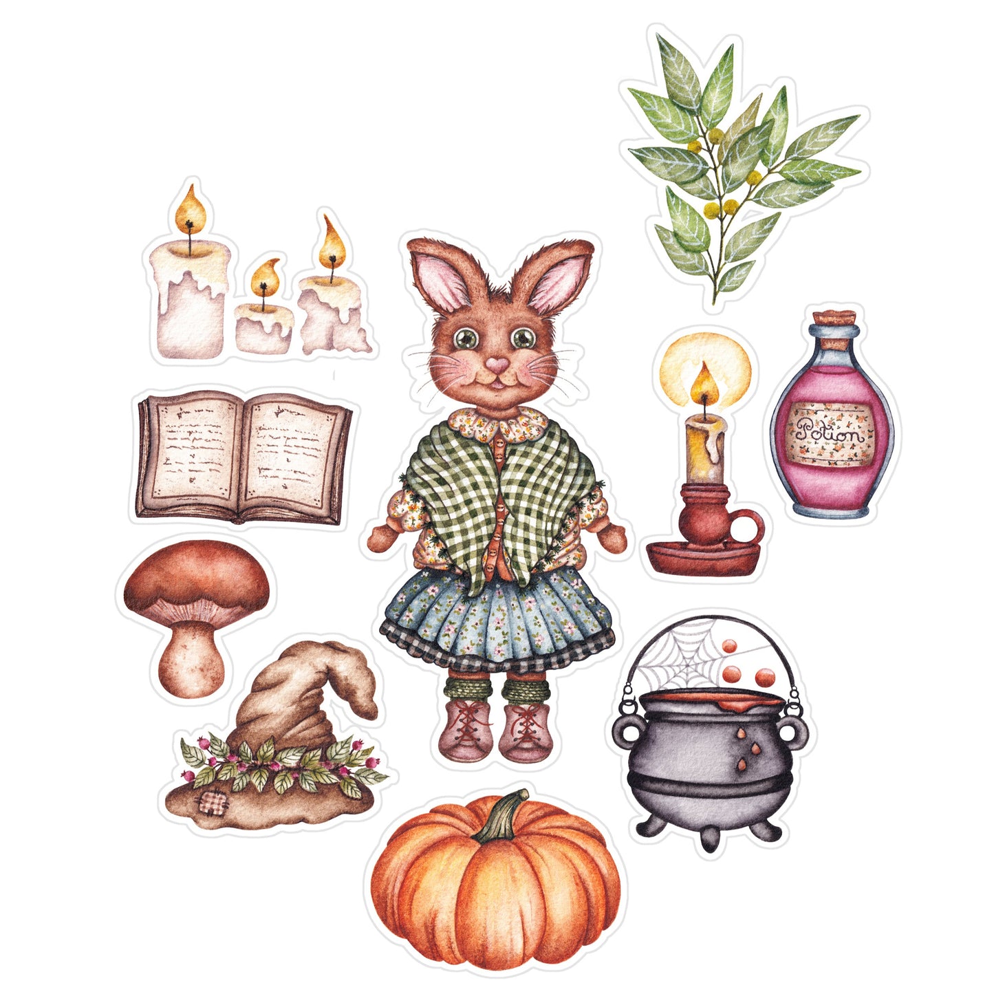 Cottage Witch | Lot de 10 Stickers Étoilés - 50 %