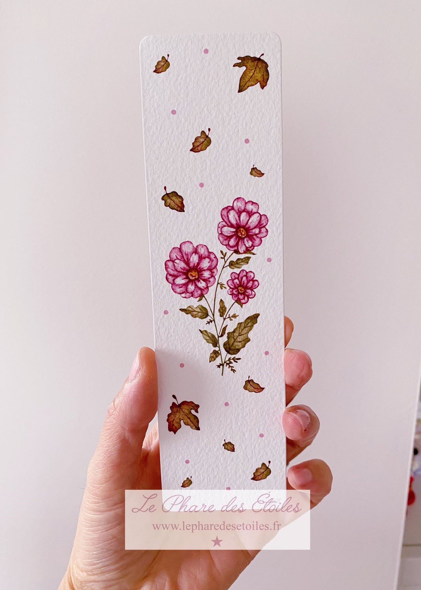 Fleur d'Automne | Marque-Page -10%