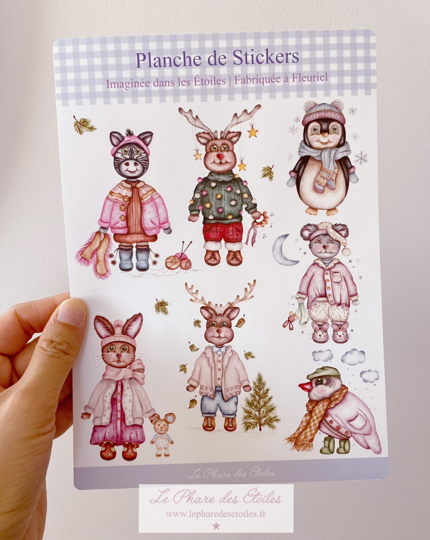 Lot de 4 Planches de Stickers -60%