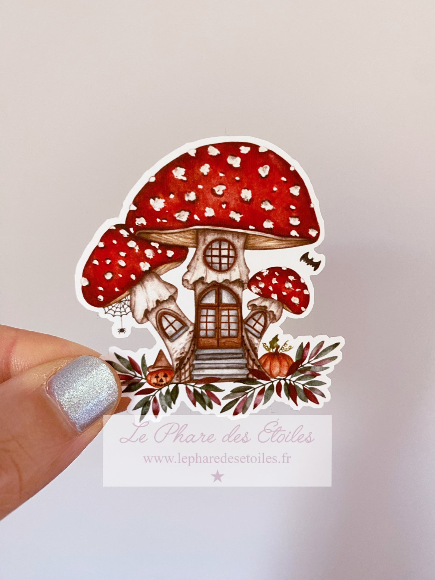 Lot de 7 Stickers Champignons -60%