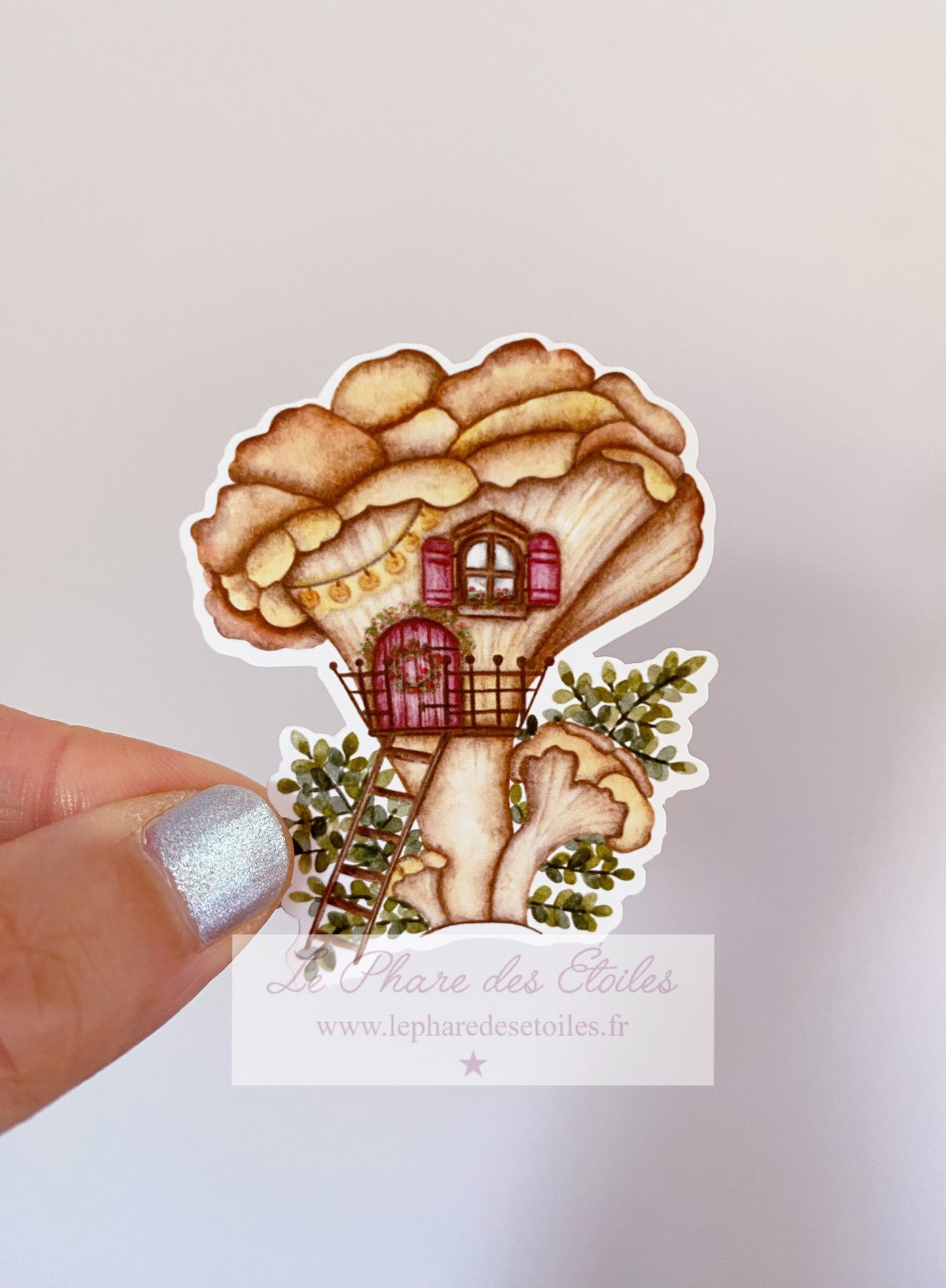 Lot de 7 Stickers Champignons -60%