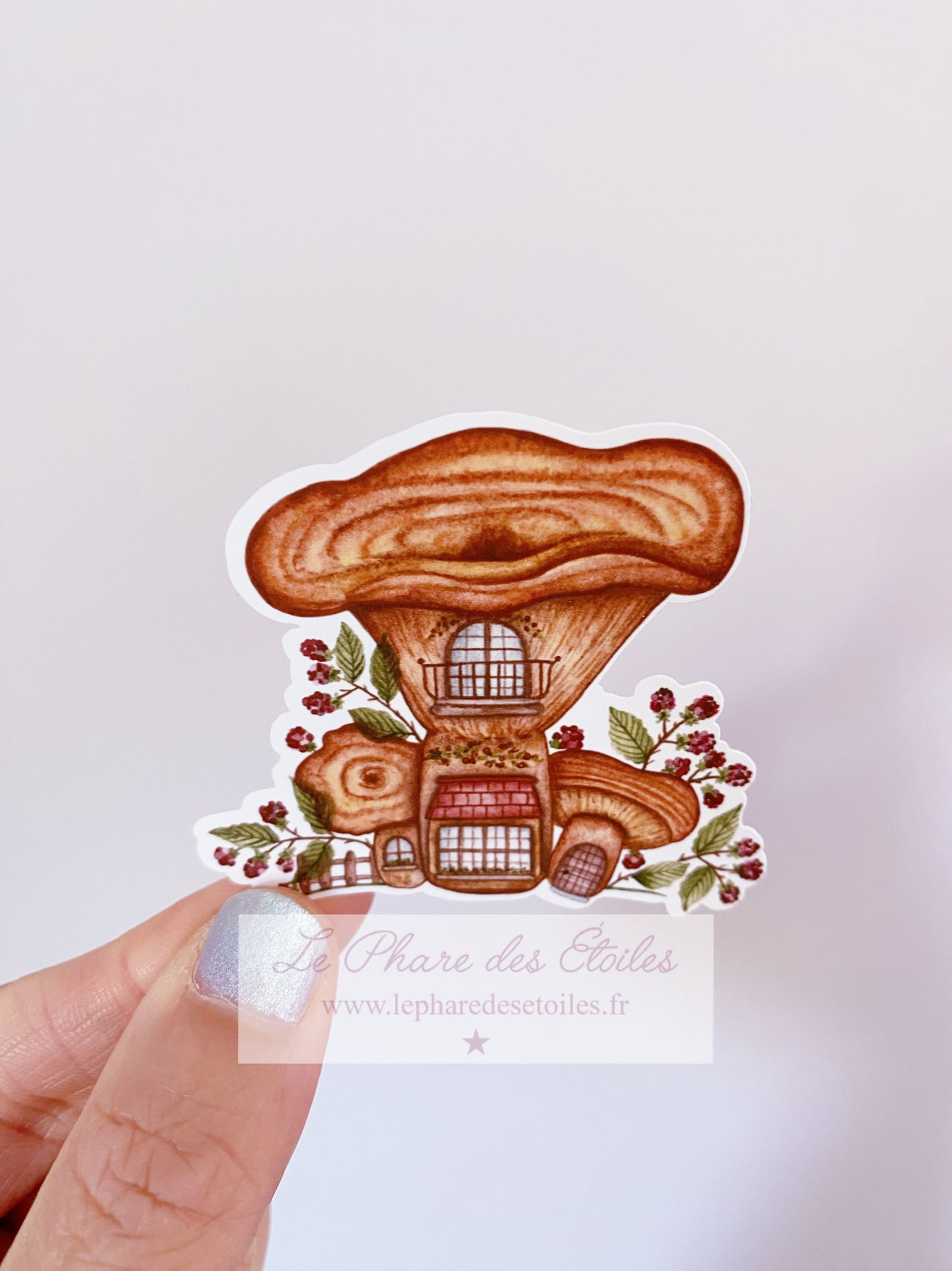 Lot de 7 Stickers Champignons -60%
