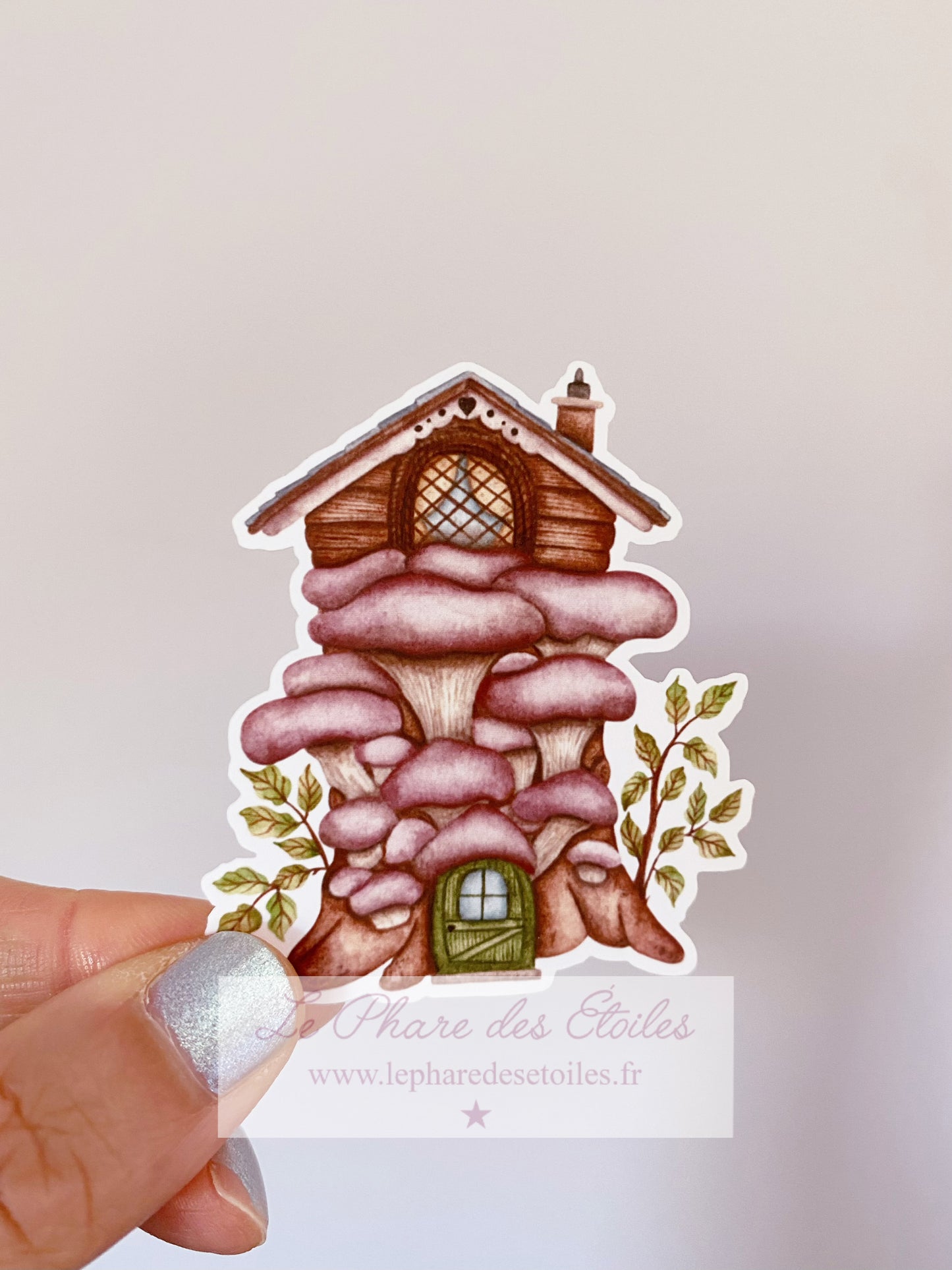 Lot de 7 Stickers Champignons -60%