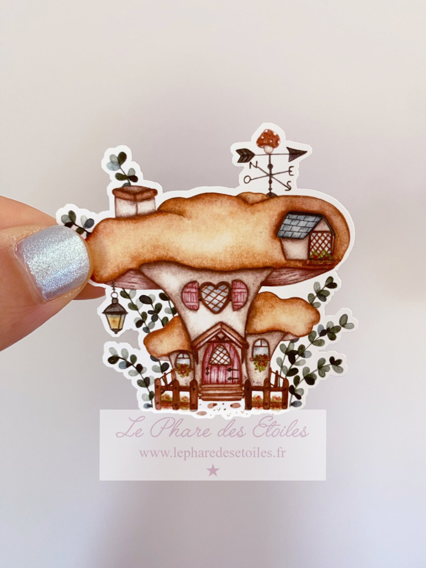 Lot de 7 Stickers Champignons -60%