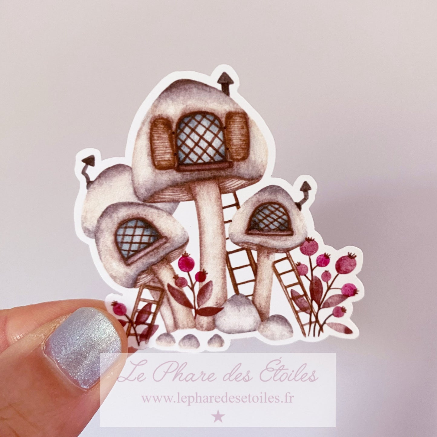 Copin d'encre noir | Sticker