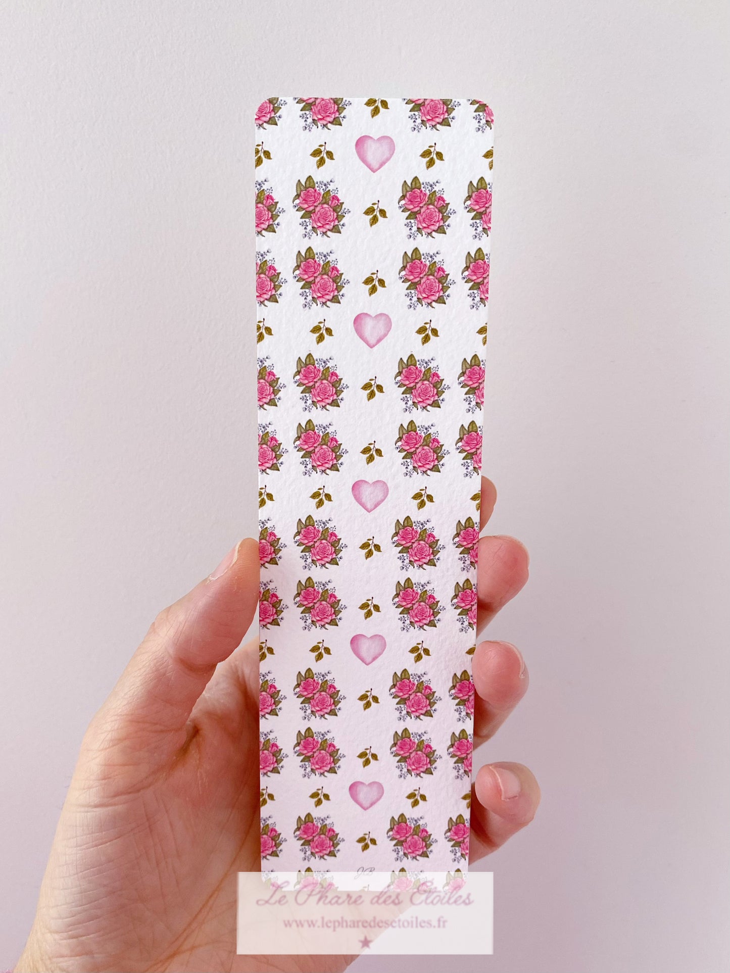 Motif Romantique | Marque-Page -10%