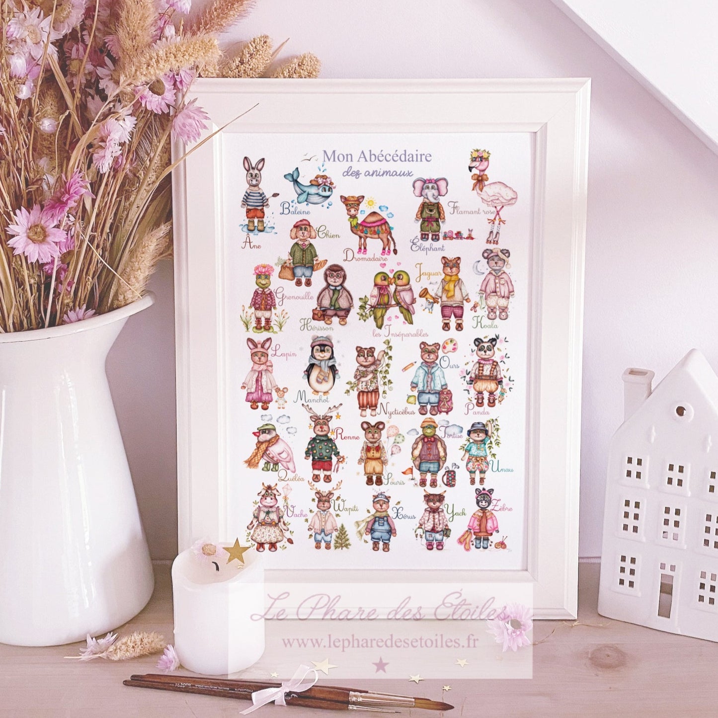 Mon Abécédaire des Animaux | Affiche -20%