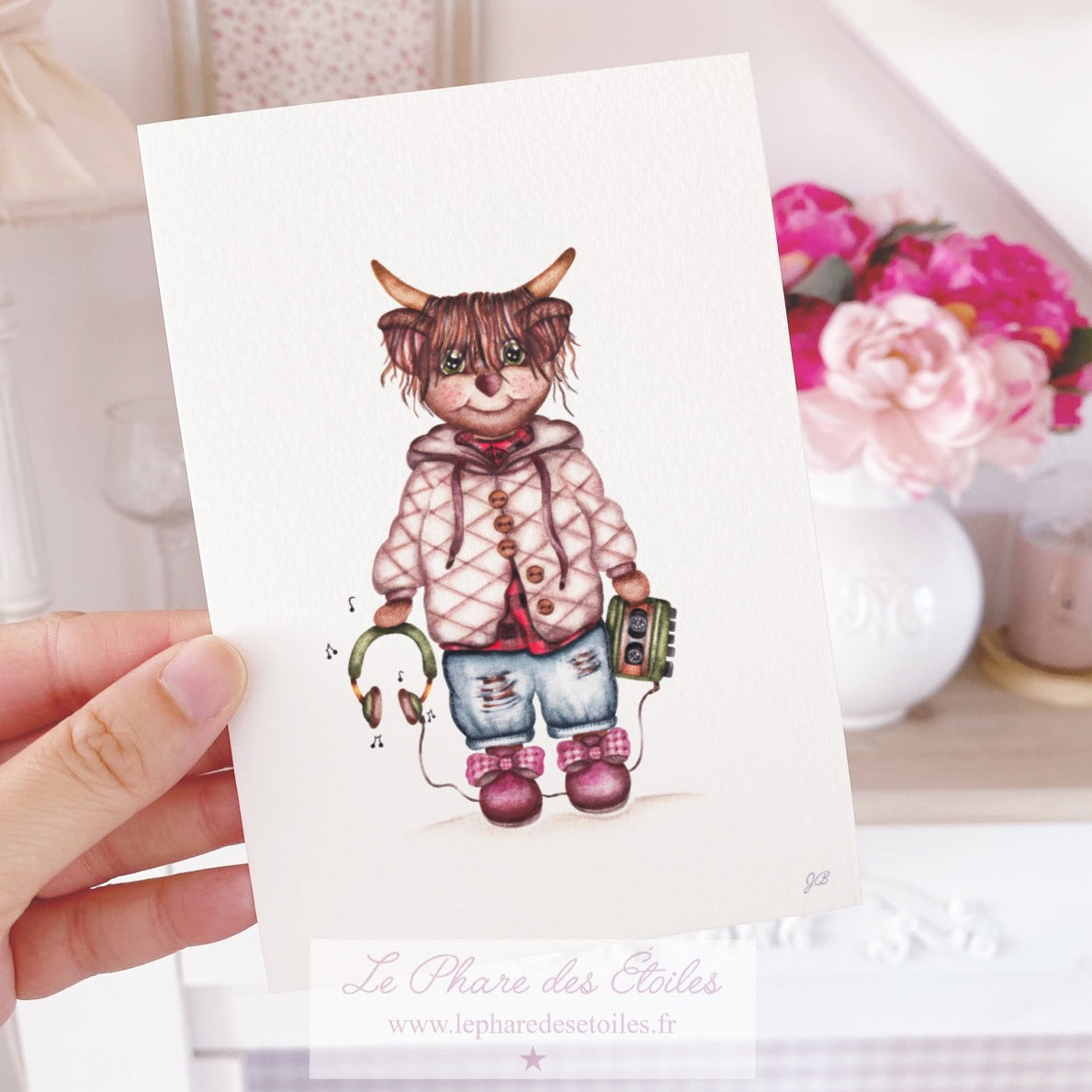 Marcel le Yack | Carte Illustrée - 50 %