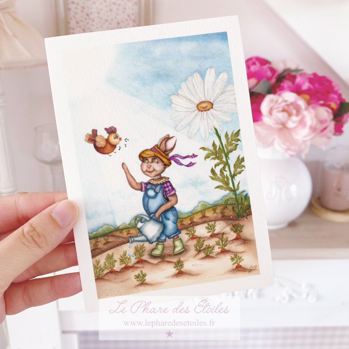 Au Jardin | Carte Illustrée -20%