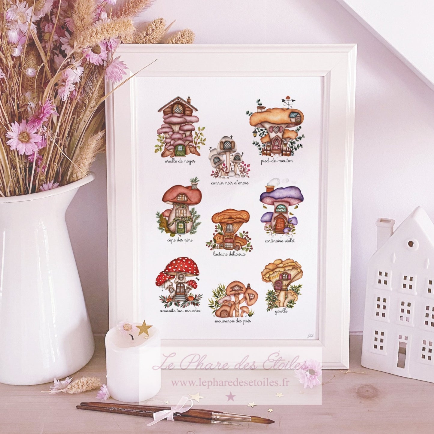 Les Champignons | Affiche