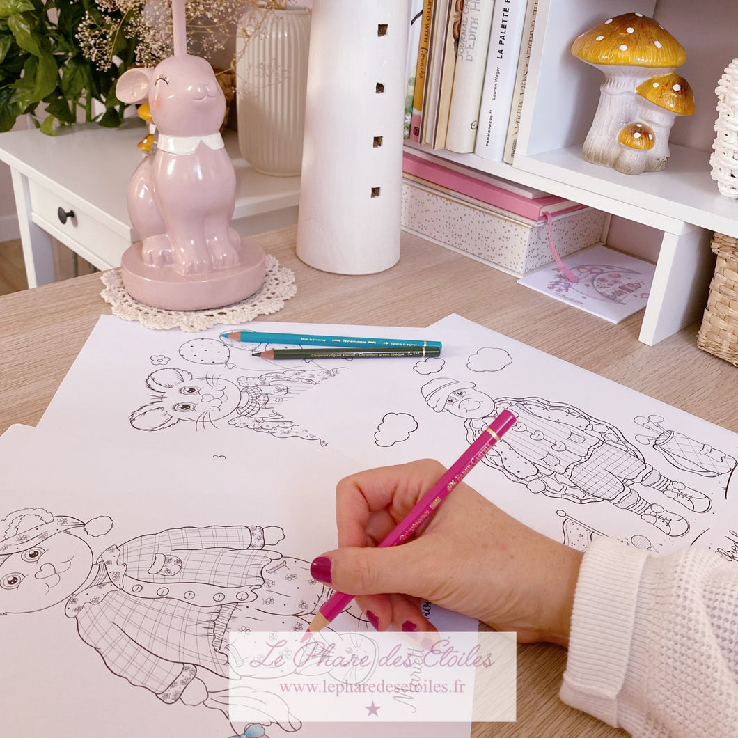 Coloriages VOL 1 + VOL 2
