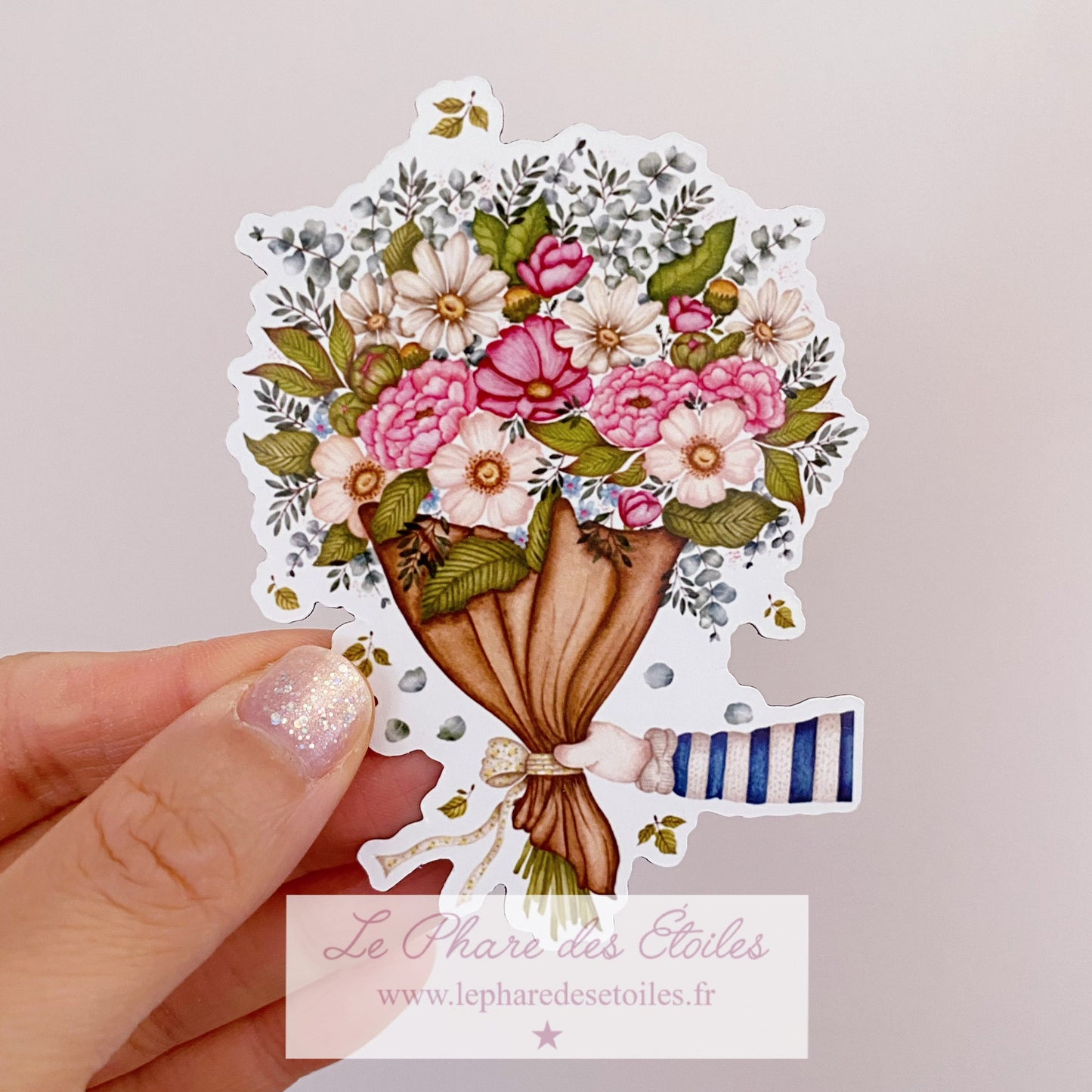 Bouquet de Printemps | Magnet Illustré