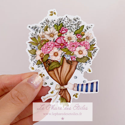 Bouquet de Printemps | Magnet Illustré