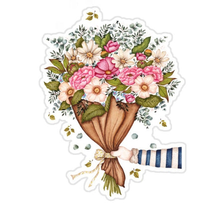 Bouquet de Printemps | Magnet Illustré