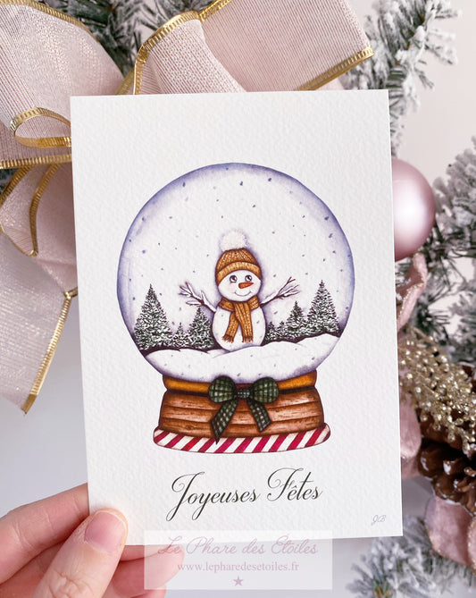 Mon Petit Flocon | Carte de Vœux + Enveloppe