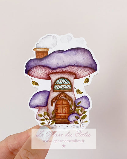 Cortinaire Violet | Magnet Illustré