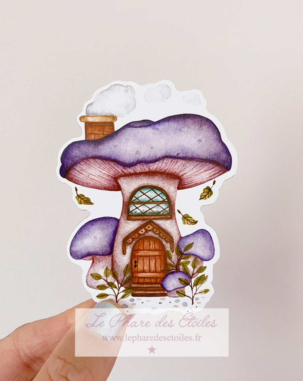 Cortinaire Violet | Magnet Illustré