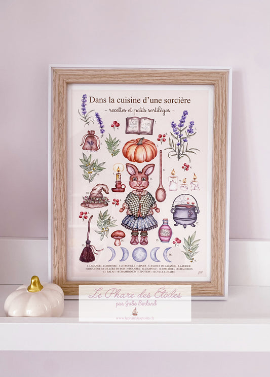 Cottage Witch | Cadre + Affiche -20%