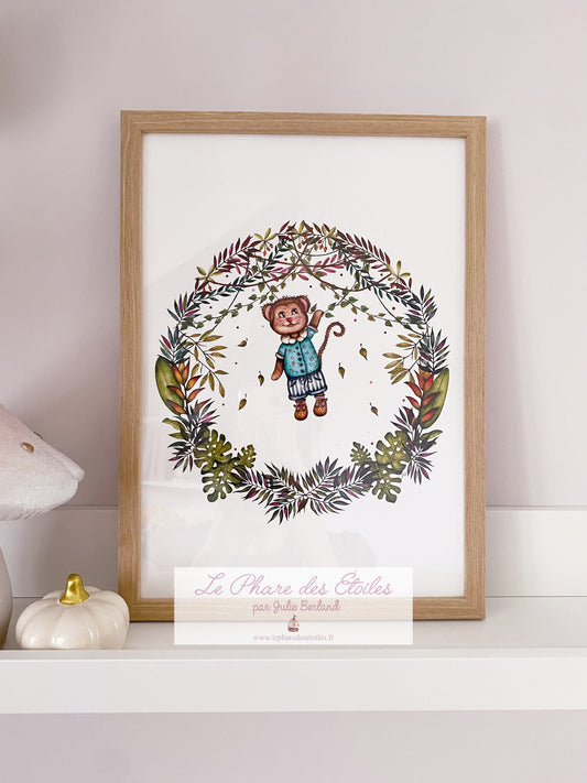 Gaston | Cadre + Affiche -60%