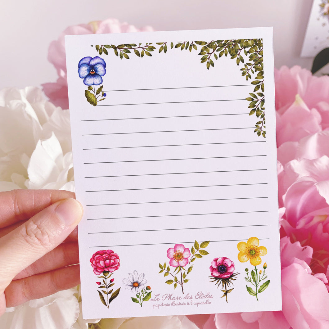 Mes Fleurs | Bloc-Notes
