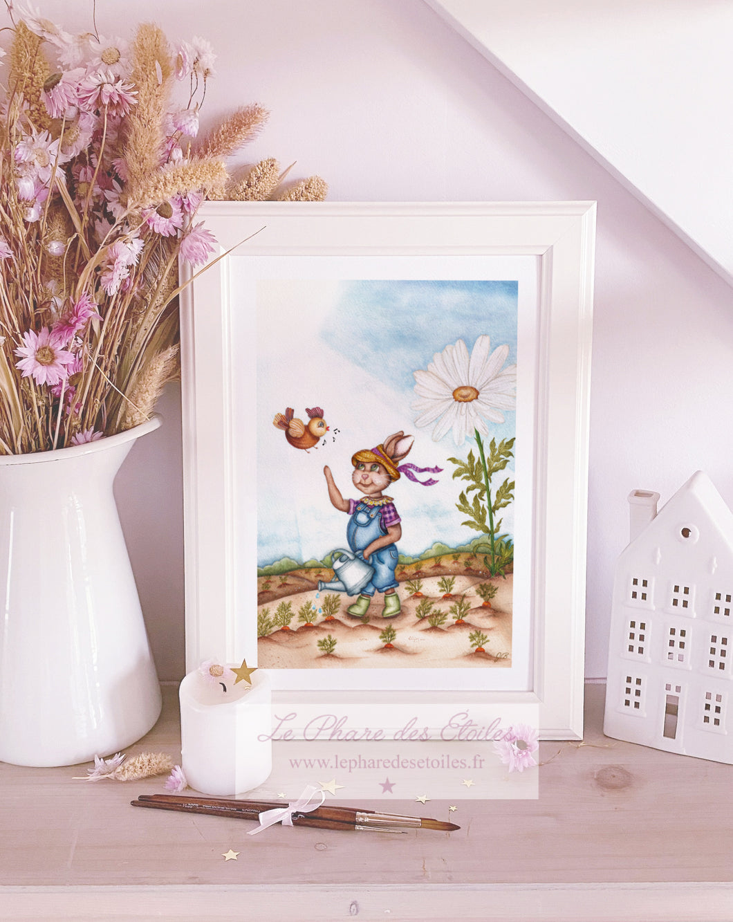 Au Jardin | Illustration