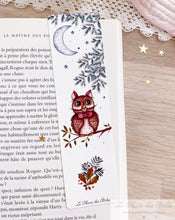 Charger l&#39;image dans la galerie, Marque-Pages illustré à l&#39;aquarelle. www.lepharedesetoiles.fr
