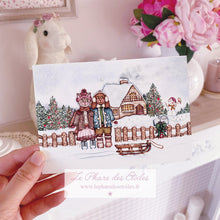 Charger l&#39;image dans la galerie, Un Amour à Noël | Carte Illustrée
