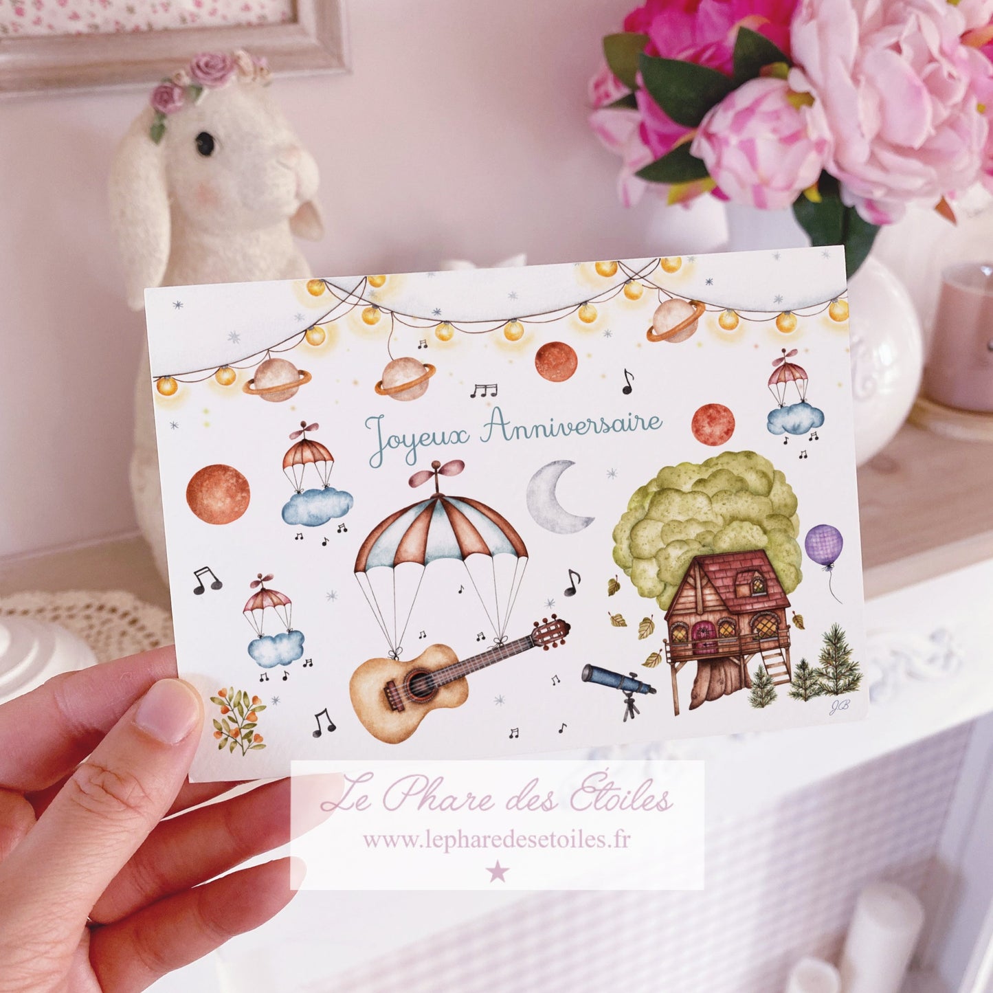 Dessine-Moi une Comptine | Carte Joyeux Anniversaire